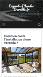 Mobile Screenshot of experts-monde-durable.fr